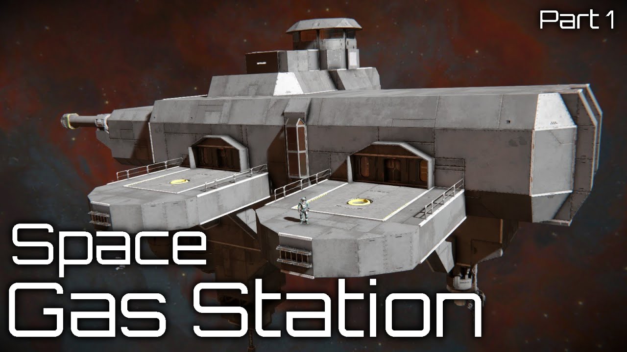 Refueling Station Build Part 1 | Space Engineers - YouTube