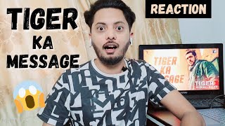 Tiger Ka Message (REACTION) | Tiger 3 | Salman Khan, Katrina Kaif | Maneesh Sharma