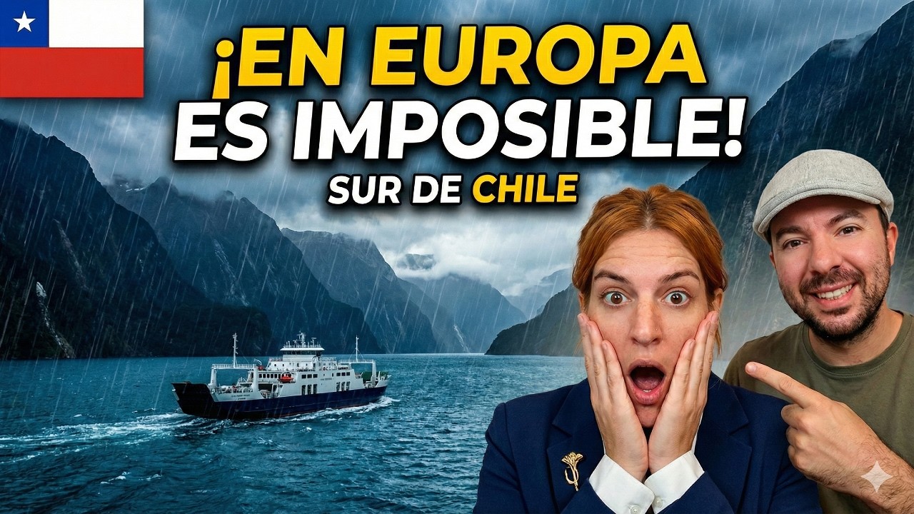 LA PRIMERA VEZ DE MI MUJER VIENDO LA PATAGONIA CHILENA 🤯 | QUEDÓ SIN PALABRAS