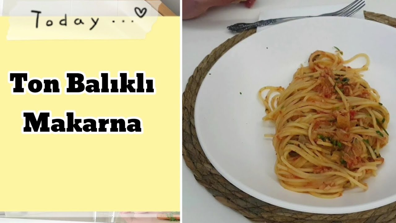 Ton balıklı nefis makarna tarifi… çok kolay çok pratik Ton balıklı nefis makarna tarifi… çok kolay çok pratik