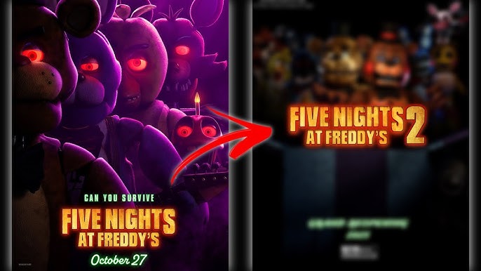 Fnaf movie) withers foxy poster (edit) by galaxystudios78 on