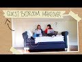 two sisters, one EPIC room makeover