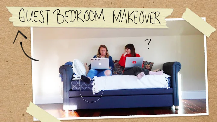 two sisters, one EPIC room makeover