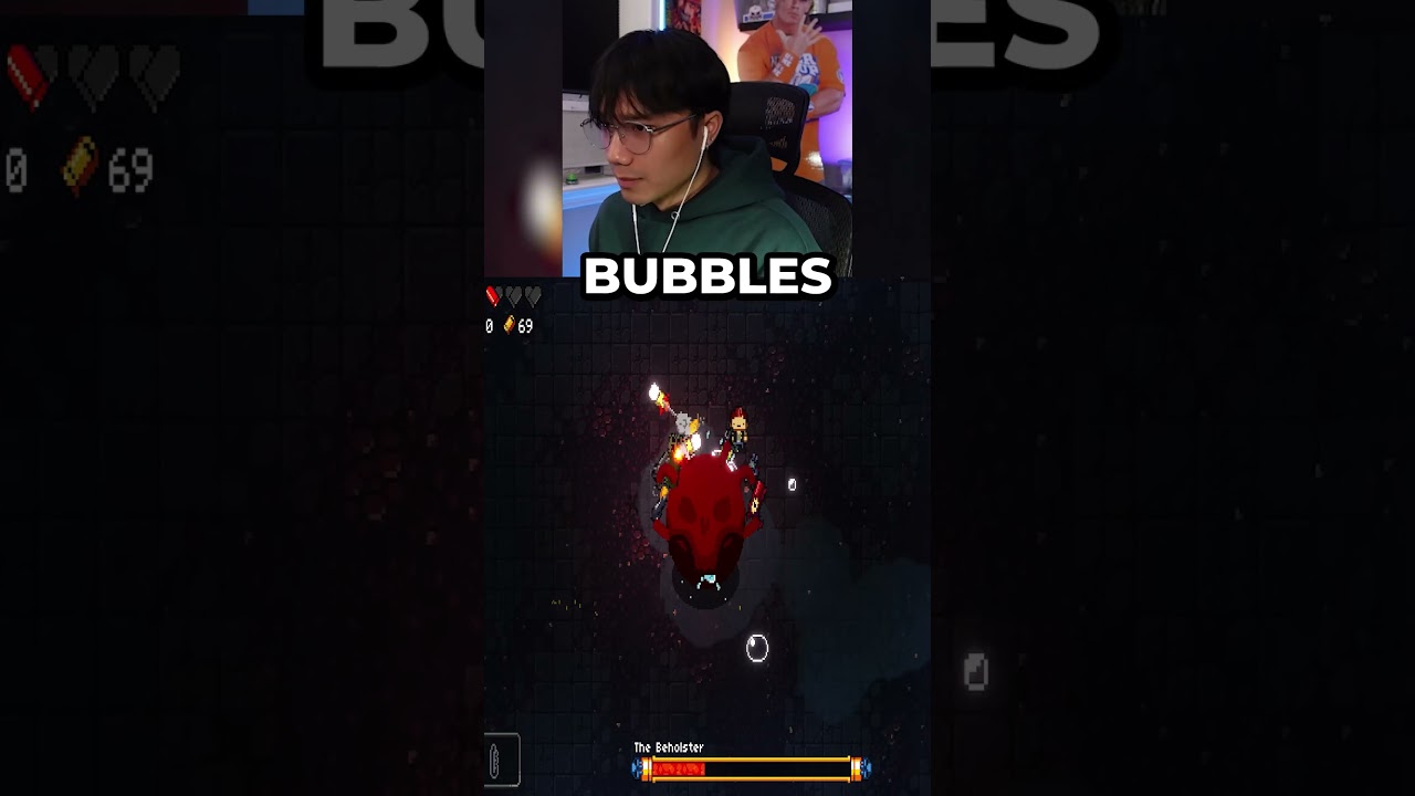 The Beholster In Enter The Gungeon Is Scary