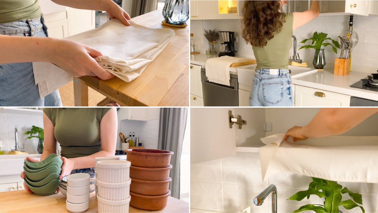 Умная организация кухни с маленькими штрихами 🪴 | Организация дома и домашний Fish & Chips