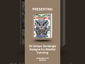 Mindful Zentangle Patterns Coloring Book #booklovers #bookstoread #booksforyou #creativebooks