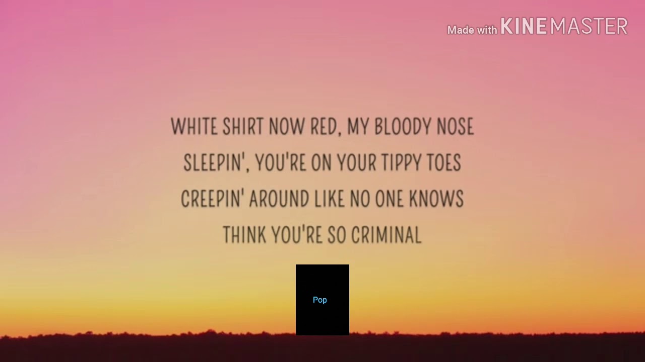 Billie Eilishbad guy (Lyrics) YouTube