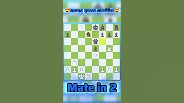 insane queen sacrifice. #chessgame #speed song#checkmate#brilliantmove