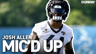 "What a day to dominate ‼️" Josh Allen MIC'D UP at joint practice with Lions | Jacksonville Jaguars