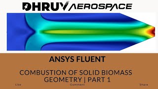 ANSYS Fluent | Combustion of Solid Biomass | Geometry Setup | PART 1 | Vyadh Aerospace
