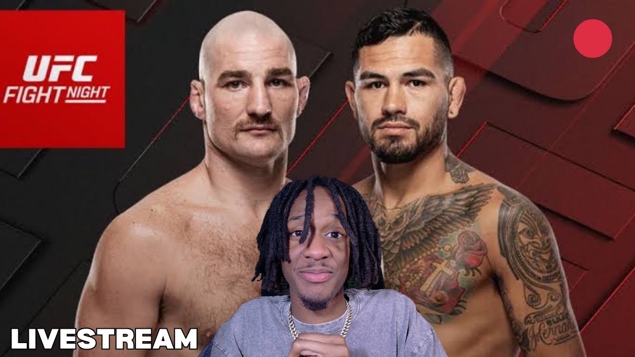 UFC Houston Strickland vs Hernandez Fight Companion | LIVESTREAM