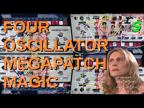 RS024 Tech Support: Four Oscillator Megapatch Magic (for Volca Modular)