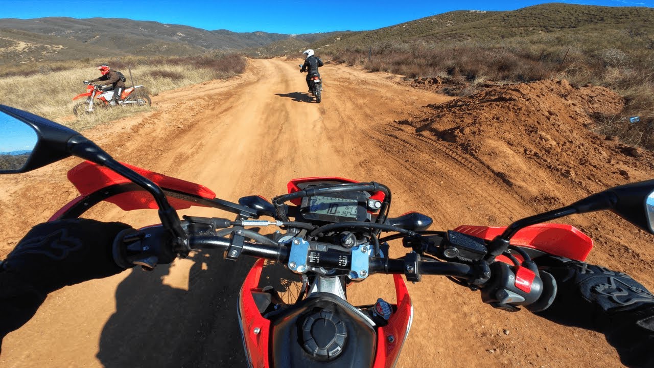 Honda CRF300L 50 Mile Group Ride - POV Ride, Pure Sound [4K]