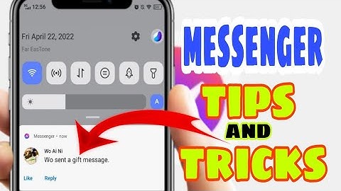 HOW TO HIDE MESSENGER MESSAGES ON LOCK SCREEN