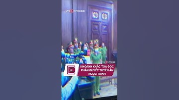 Khoảnh khắc Ngọc Trinh đứng nghe tòa tuyên án #shorts | VnExpress