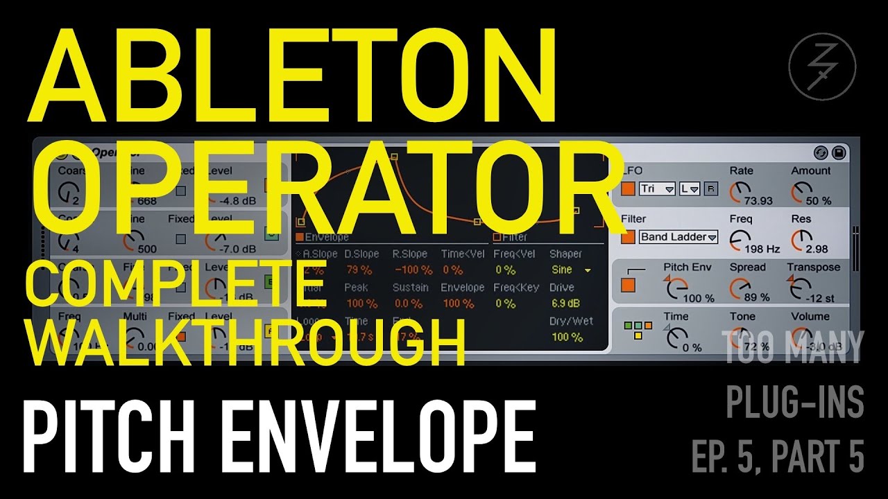 demolition derby TOO MANY PLUG-INS: EP. 5, PT. 5 (Ableton Operator - The Pitch Envelope)