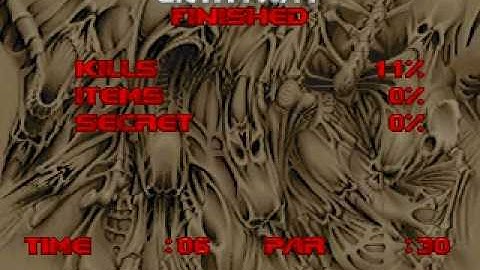 Doom 2 MAP01 Entryway Speed Run 6 secs