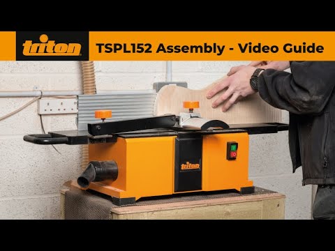 Assembly & Setup - Triton TSPL152 Surface Planer (6")