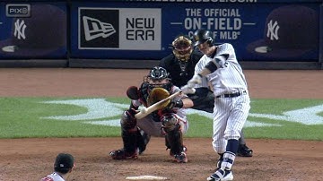 BAL@NYY: Ryan smokes RBI double down third-base line