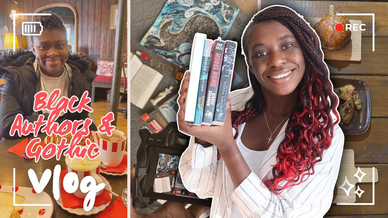Black Authors & Gothic Books || Reading Vlog || Gothtober 2024 [CC]