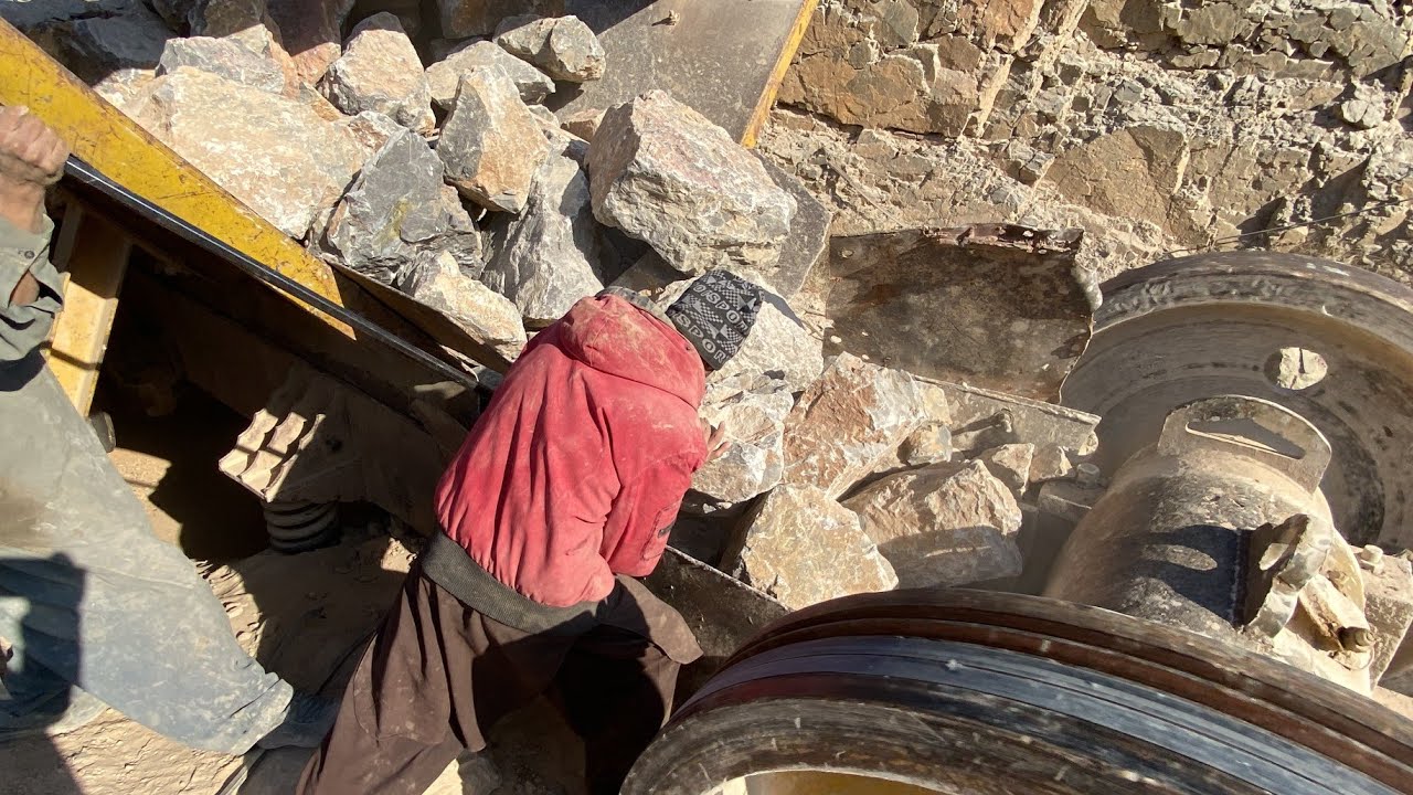 Unbelievable Power! 🚨 Stone Crusher in Action #crusher #jawcrusher