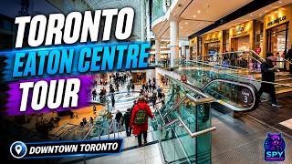 Toronto Eaton Centre Tour 🇨🇦 Shopping Mall Canada 4k