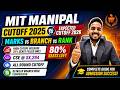 MIT Manipal Rank vs Branch 2026 🔥 | MIT Manipal Cutoff 2026 | Manipal Counselling 2026 | MET Result