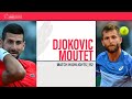 Novak djokovic   corentin moutet  rome r64  match highlights ibi24