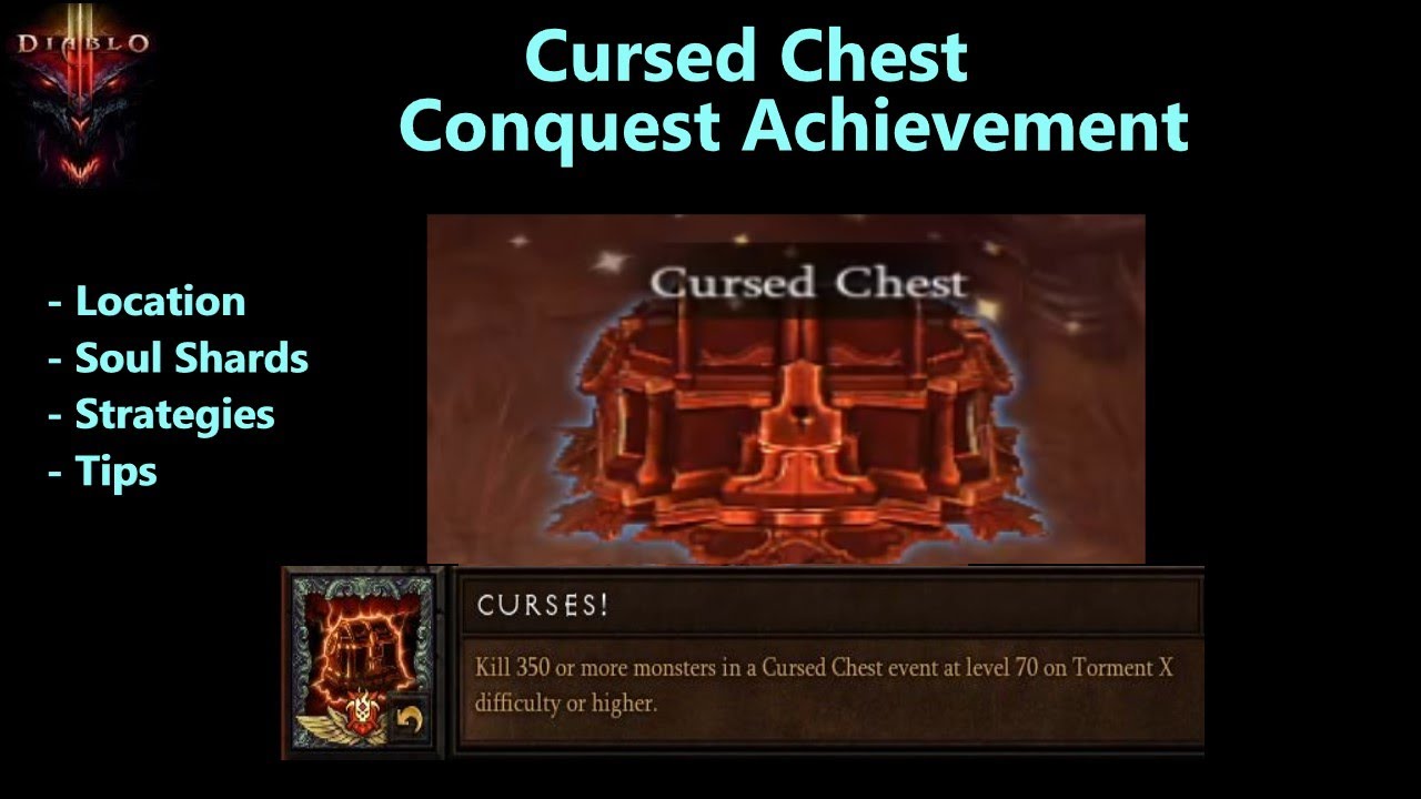 Diablo 3Season 25Cursed Chest Conquest Achievement Guide! Best