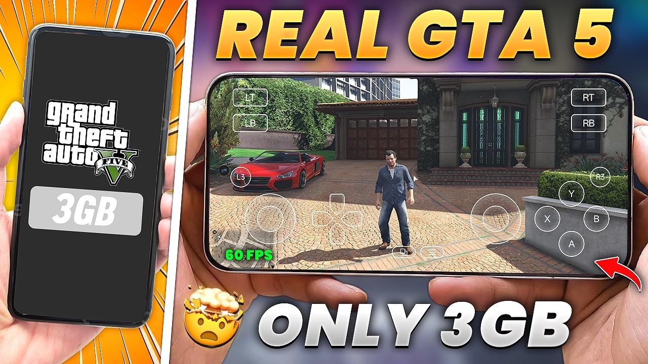 GTA 5 in Just 3GB ? 🤯 This Is Actually Insane !
