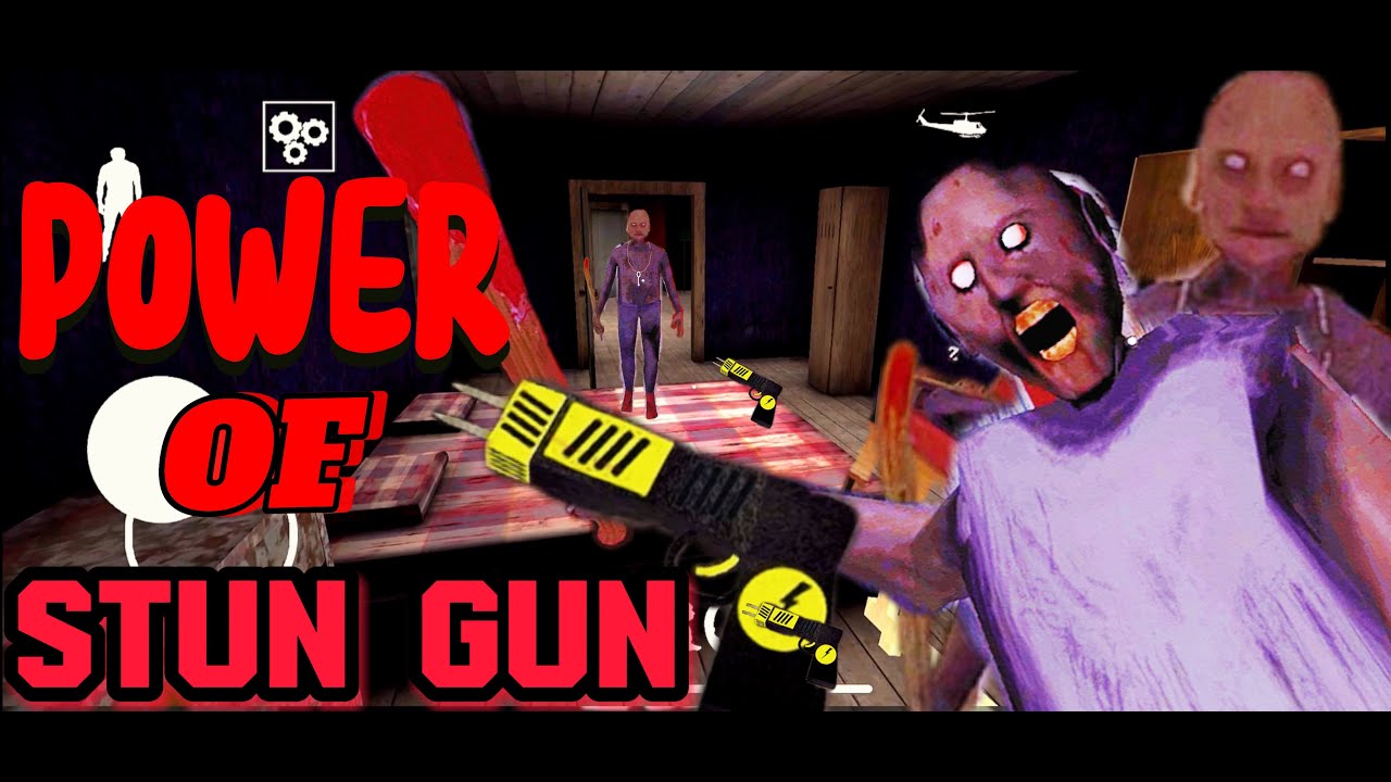 POWER OF STUN GUN GRANNY & GRANDPA CHAPTER 2 / GUN VS GRANNY AND