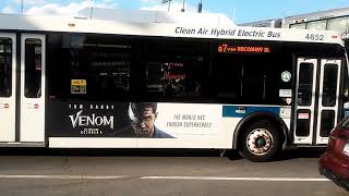 MTA Orion VII-NexGen Bus Q7 is on schedule