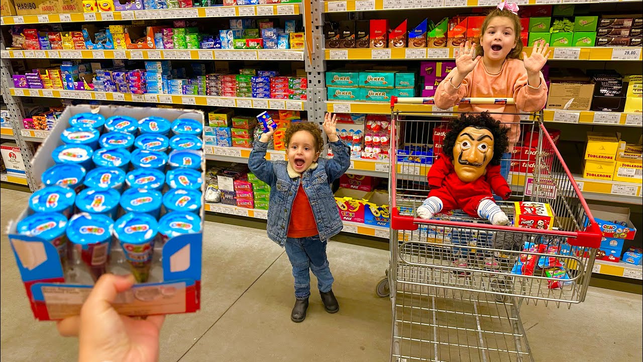 BEBEK MASKELİYİ MARKETE NEDEN GETİRDİNİZ KUZEY ELİF !!