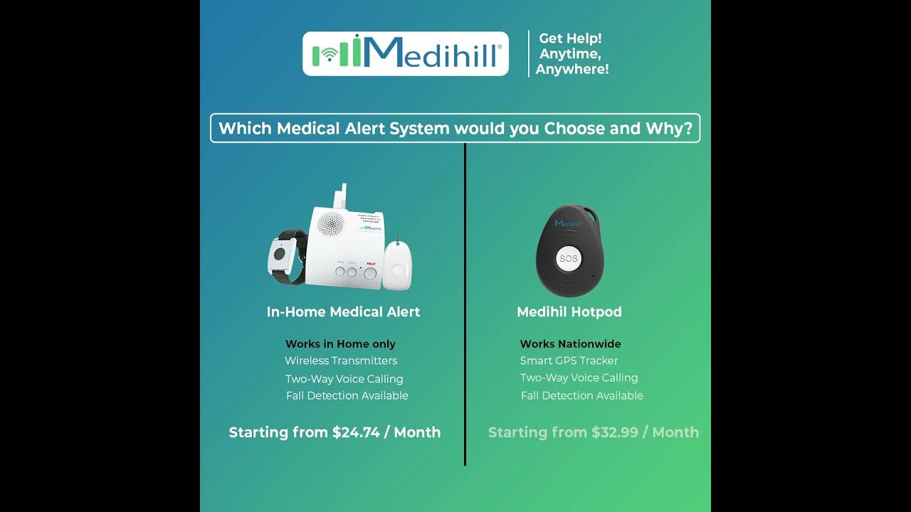 Which Medical Alert System would you choose? Medihill YouTube