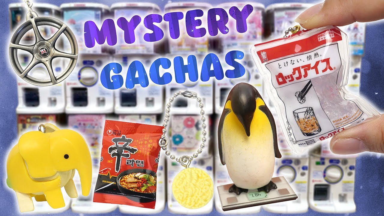 Mystery Gachapon Lucky Bag #4 | Cars | Conbini | Cats | Mr. Panda