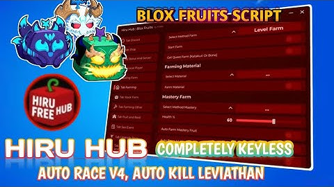 NEW HIRU HUB SCRIPT SHOWCASE 🔥 Best Alternative to Redz Hub + Auto Kill Leviathan & Auto Raid!