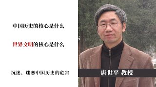 【海外看中国】唐世平 | 中国历史和世界文明的本质是什么 | 沉迷、迷恋中国历史的危害 | 少沉迷于中国历史，多了解世界文明【强烈推荐】【非原声】