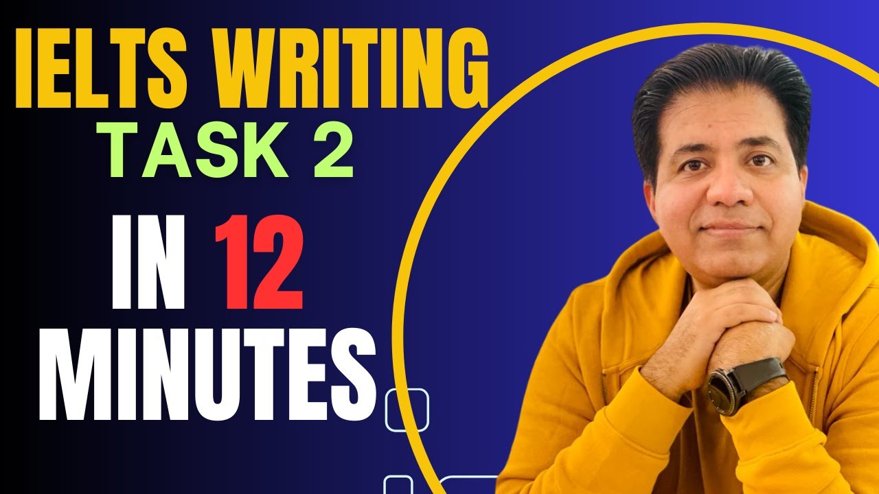 IELTS Writing Task 2 In 12 Minutes With Sample Answer By Asad Yaqub # ...
