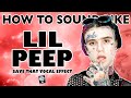 How to Sound Like LIL PEEP - &quot;Save That&quot; Vocal Effect - Logic Pro X