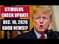 SECOND STIMULUS CHECK UPDATE & STIMULUS PACKAGE UPDATE | $1200 STIMULUS CHECKS DECEMBER 16TH