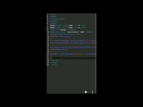 Anwriter free tutorial  :  making calculator with HTML and JavaScript