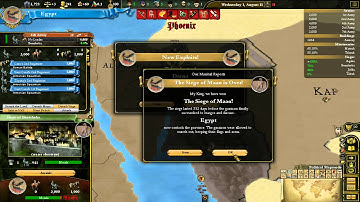 Mis-plays of EU3: DW Phoenix mod as Ancient Egypt - Part 3