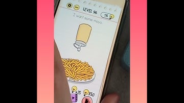 Brain test : Tricky Puzzle Level 96 I want some mayo