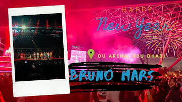 Bruno Mars LIVE 🎤 | Resolution by Night @ du Arena Abu Dhabi [HAPPY NEW YEAR 2020]