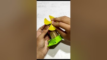 How to Make a Mini Table Fan with DC Motor #Shorts #Experiment #DcMotor