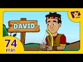 Story about David (PLUS 15 More Cartoon Bible Stories for Kids)