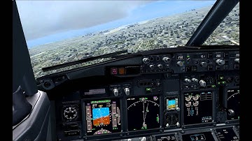 PMDG 737 NGX Autoland Approach and Landing with REX FSX