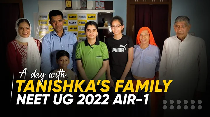 A Day with TANISHKA'S (AIR-1) Family | NEET UG 202...