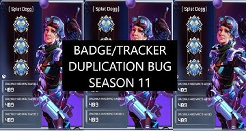 How to duplicate badges/trackers in season 11!