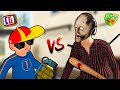 Harmful grandson came to the evil granny playing granny simulator with funny games tv